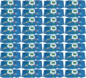 Komili Islak Havlu Mendil 90 Yaprak Okyanus Esintisi (36 Lı Set) Pratik Kapaklı (3240 Yaprak) - 1