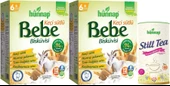 Hünnap Bebe Bisküvisi 400GR + Still Tea Emziren Anneler İçin Süt Arttırıcı İçecek 200GR (3 Lü Set) - 1