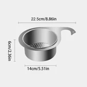 Kuğu Tasarımlı Paslanmaz Lavabo Drenaj Sepeti - 4