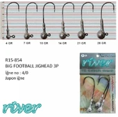 River Big Football Jighead 10Gr  3’Lü Paket thumbnail 3