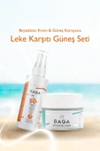 Leke Karşıtı Güneş Seti Beyazlatıcı Krem & Güneş Koruyucu - 1