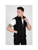 Xavir Fermuarlı Erkek Slim Fit Süet Yelek 7194 - 2