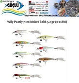 Maket Balık Wıly Pearl 7Cm 5,2 Gr Renk:16 thumbnail 1