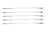 Oskar Fırdöndülü Çelik Tel 29Cm 5’Li Paket - 1