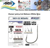Owner 50674 Cut Mebaru White Olta İğnesi No:3 thumbnail 1