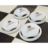 FORD TRANSİT TEK TEKER-JUMBO 16'' İNÇ BEYAZ JANT KAPAĞI 4 ADET - 6