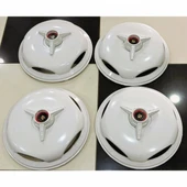 FORD TRANSİT TEK TEKER-JUMBO 16'' İNÇ BEYAZ JANT KAPAĞI 4 ADET - 7