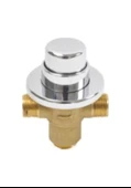 Creavit Zaman Ayarlı Pisuar Yıkama Musluğu 1/2"-1/2" PM3001 - 1