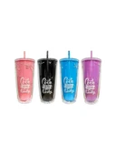 PM-3002 BUBBLE BALLS PIPETLI BARDAK MATARA 750 ML - 1