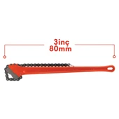 Rıdgıd 31325 20¼''/500mm Ağır Hizmet Tipi Zincirli Boru Anahtarı thumbnail 3