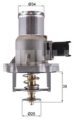TERMOSTAT VECTRA C ASTRA H ASTRA G MERIVA A MERIVA B Z16XEP - 1