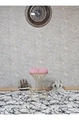 Kare Gold Kaplama  Pota - Pembe Babyface Kumaş  Puf , Bench , Puf Oturak , Bench , Ayak Ucu Oturak , Tabure , Makyaj Oturak thumbnail 5