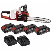 Einhell GE-LC 36/35 Li Kit Akülü Testere 18V 4 x 2.5 Ah +2 Şarj Cihazı - 1