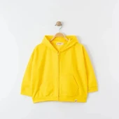 uğurböceğiçocuk Tiffany Oversize Eşofman Theme Çocuk Kapşonlu Fermuarlı Hırka 27116 - 10