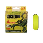 Captain Casting Pe 4 Kat Spin İp Misina 0,12Mm 150Mt Sarı - 1