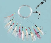 Fladen F1290 Sabiki İstavrit Çaparisi Multi 10’Lu 4 No İğne - 1