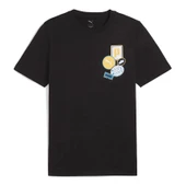 Puma Graphics Icon Unisex Siyah Günlük Stil Tişört 68482901 - 3