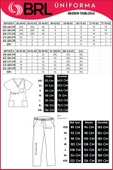 Brl Üniforma BRLSCRUBLE Tek Üst Likralı Unisex Cerrahi Forma Turuncu - 6