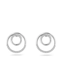 Timeless Series Işıltılı Zarafet Halka Gümüş Kadın Küpe Seti thumbnail 1