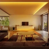 Zigzag Led şerit bant ikinci nesil neon uygun (Sarı) 10 metre aydınlatma ışık elastik dayanıklı bükülebilir - 9