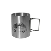 Orcamp Bardak Katlanır Saplı Çelik Karavan OUT-1800 - 1