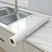 Mermer Desenli Kaplama Kağıdı 5 Metre - 1