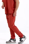 Brl Üniforma  Tek Alt Kargo Cepli Klasik Likralı Unisex Cerrahi Pantolon Lacivert - 3