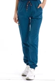 Brl Üniforma  MEDIZIP Tek Alt Jogger Likralı Unisex Cerrahi Pantolon Lacivert - 7