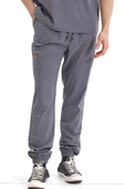 Brl Üniforma  MEDIZIP Tek Alt Jogger Likralı Unisex Cerrahi Pantolon Lacivert - 4