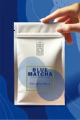 Mel and Mira  Blue Matcha Powder 50g, Mavi Spirulina Superfood Matcha Tozu - 1