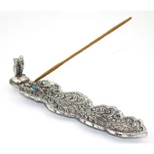 Metal Kayık Baykuş Tasarımı Tütsülük Model 2 - 1