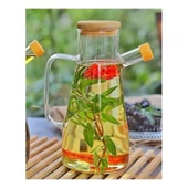 Borosilikat Cam 900 ml. Yağdanlık - 1