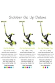 Globber Scooter Go Up Deluxe Işıklı Deniz Mavisi 646-105 - 8