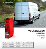 Volkswagen Crafter Duysuz Stop Lambası Sağ Yolcu Taraf Arkası 2018-sonrası - 1