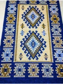 Makine Dokuma Uşak Kilimi, Püsküllü, Çift taraflı - 3