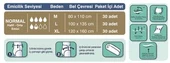 Jender Emici Külot Hasta Bezi Orta Boy Medium 120 Adet - 2