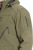 Çapraz Cepli Askeri Tactical Softshell Polar Mont - 7