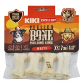 Kiki Excellent White Pressed Bone (Preslenmiş Kemik) XS - 7CM - 4 ADET - 1