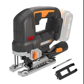 WORX WX542.9 20Volt Profesyonel Kömürsüz Dekupaj Testere (Akü Dahil Değildir) - 1