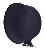 Osmanlı Siyah Erkek Püsküllü Damat Kına Fesi 9,5cm Kısa - 3