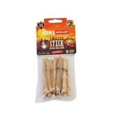 Kiki Excellent Sığır Derisinden Naturel Burgu Çubuk Kemik M - 12 Adet - 1