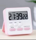 Alarmlı Dijital Öğrenci Sınav Kronometresi 24 Saat Geri Sayım Cihazı Saat - Alarm / Kronometre - 3