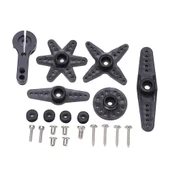 Qy3235mg 35kg Servo Motor 180 Derece Gxservo 25T Metal Dişli Yüksek Tork Su Geçirmez Çift Rulman Dijital Robot El Kol Araba Direksiyon Yön Helikopter Uçak Bot Kamyon thumbnail 2