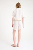 Yaka Detaylı Şortlu İkili Takım thumbnail 5