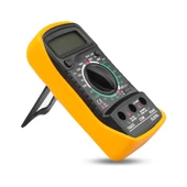 XL830L Dijital Multimetre  Ölçü Aleti Avometre Voltmetre Ampermetre Voltaj Akım Direnç Transistör Diyot Test Cep Tipi Mini - 7
