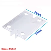 Ssr Modüller için Koruyucu Pleksi Kapak  Plastik Şeffaf Solid State Röle Üst Cover Kılıf Emniyet Güvenlik SSR-10AA SSR-10DA SSR-25DA SSR25AA SSR-40AA SSR-40DA thumbnail 8