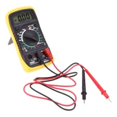 XL830L Dijital Multimetre  Ölçü Aleti Avometre Voltmetre Ampermetre Voltaj Akım Direnç Transistör Diyot Test Cep Tipi Mini - 3