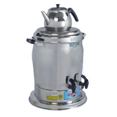 Üret Çelik 14 Litre Çift Amaçlı Lüks Semaver - 1
