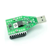 Usb 15W 3.7V 13V 0.15A/3.0A Elektronik Yük / Deşarj Kartı Fan Soğutuculu  Pil Akü Powerbank Kapasite Deşarj Test Cihazı Ayarlanabilir Kör Yük Direnç thumbnail 7