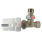 Türkoğlu 1/2 - 1/2 Köşe Termostatik Vana - 1